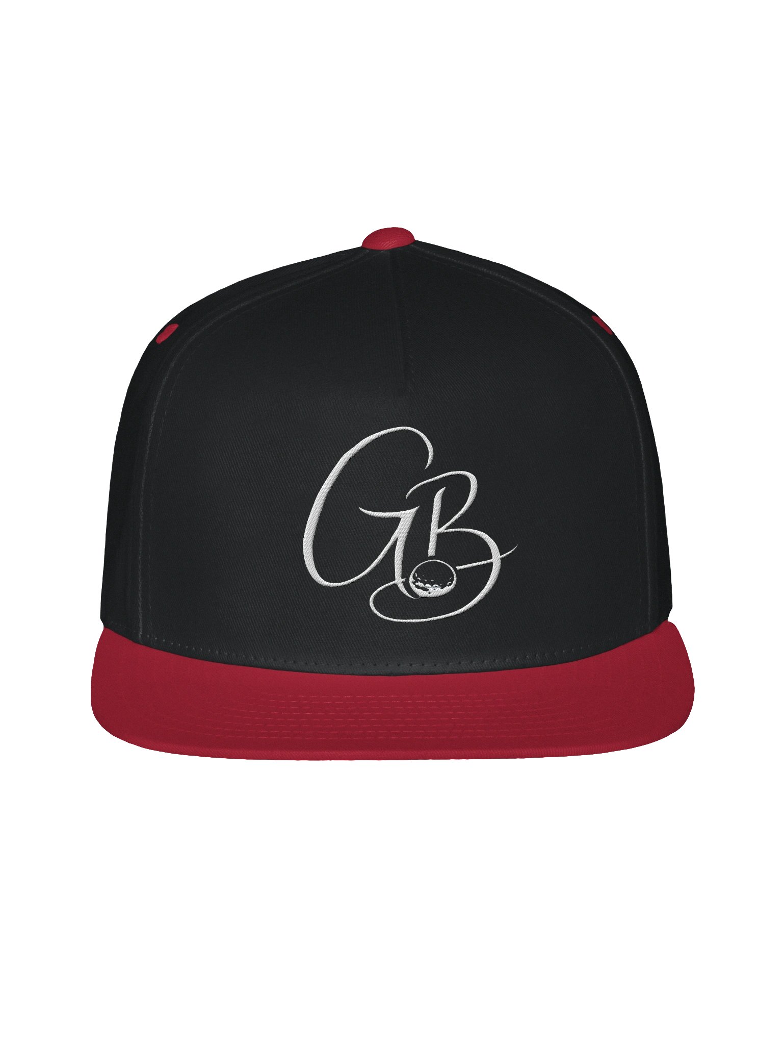 GB Golf Brothers Hat - Black/Red - Snap Back product image (1)