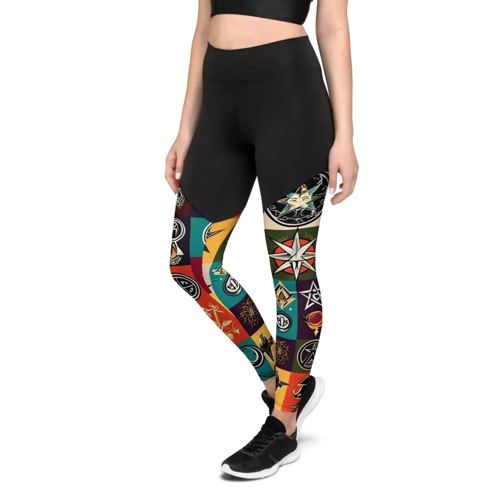 Symbology Black Top Leggings with Pocket product image (4)