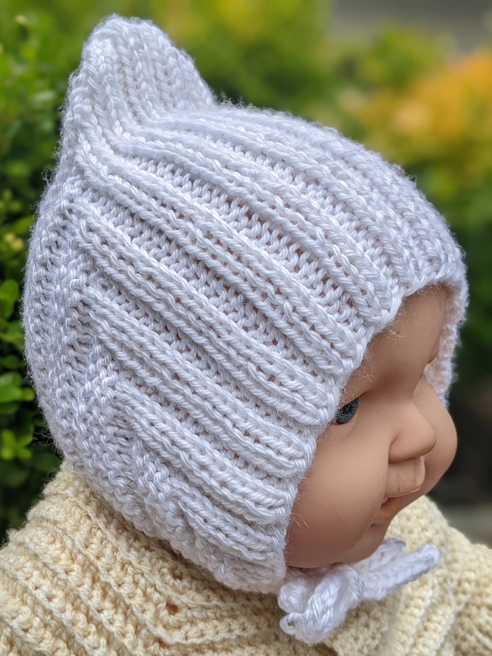 Baby Pixie Hat Knitting Pattern product image (6)