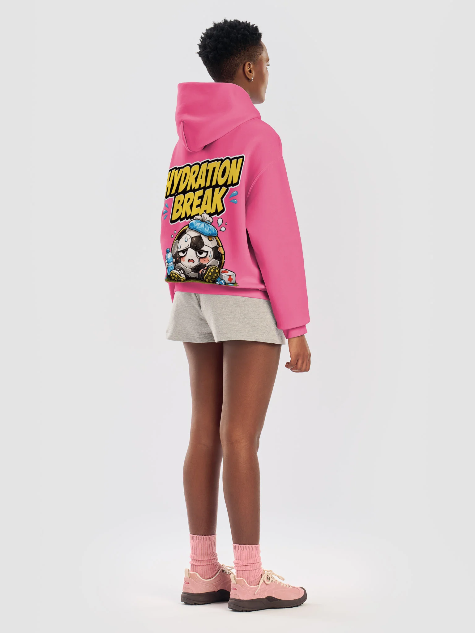 soccer Women's Relaxed Hoodie product image (16)