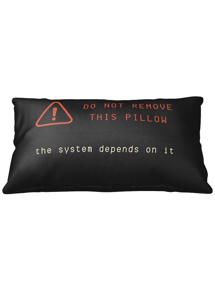 Do Not Remove This Pillow | Chronic Pain & Hypermobility Humor Pillow product image (2)