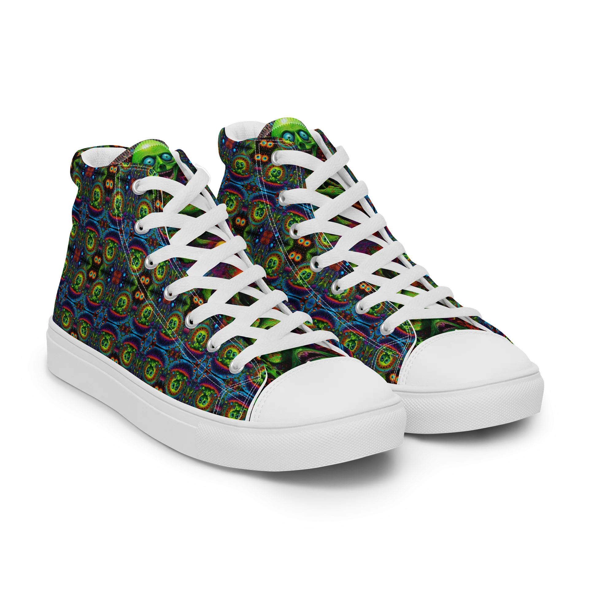 Baby Alien Women's Canvas High Tops product image (17)