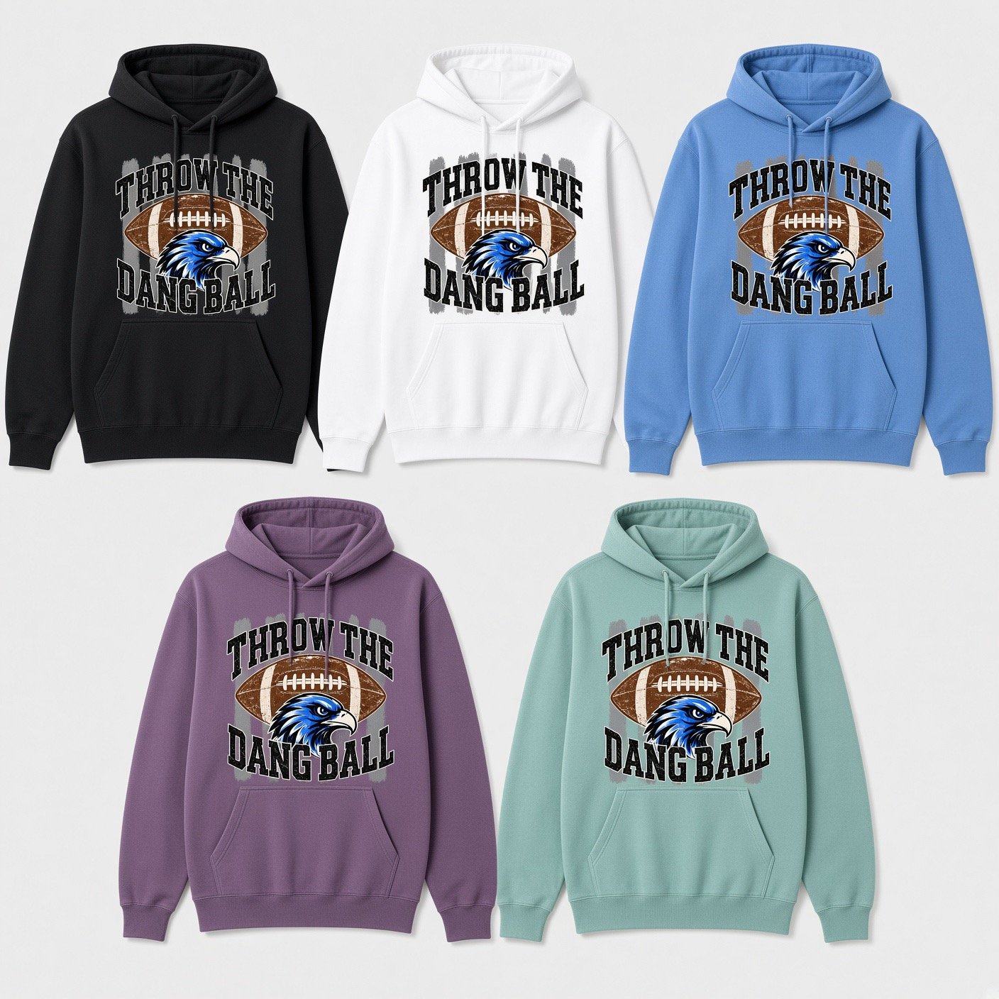 Throw the Dang Ball Comfort Colors Hoodie product image (2)