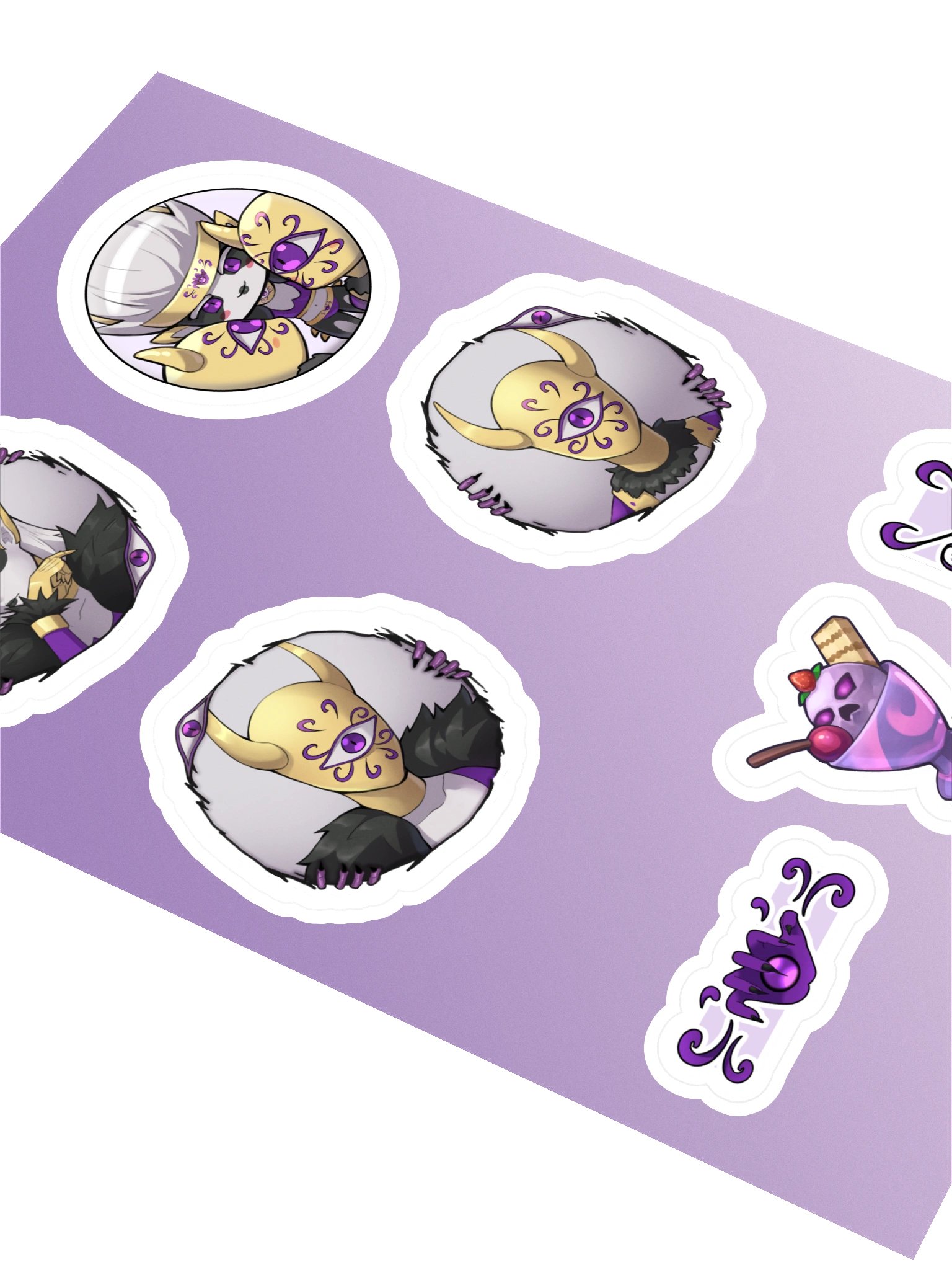 Hebridean: Arcana & Minions Sticker Sheet product image (3)