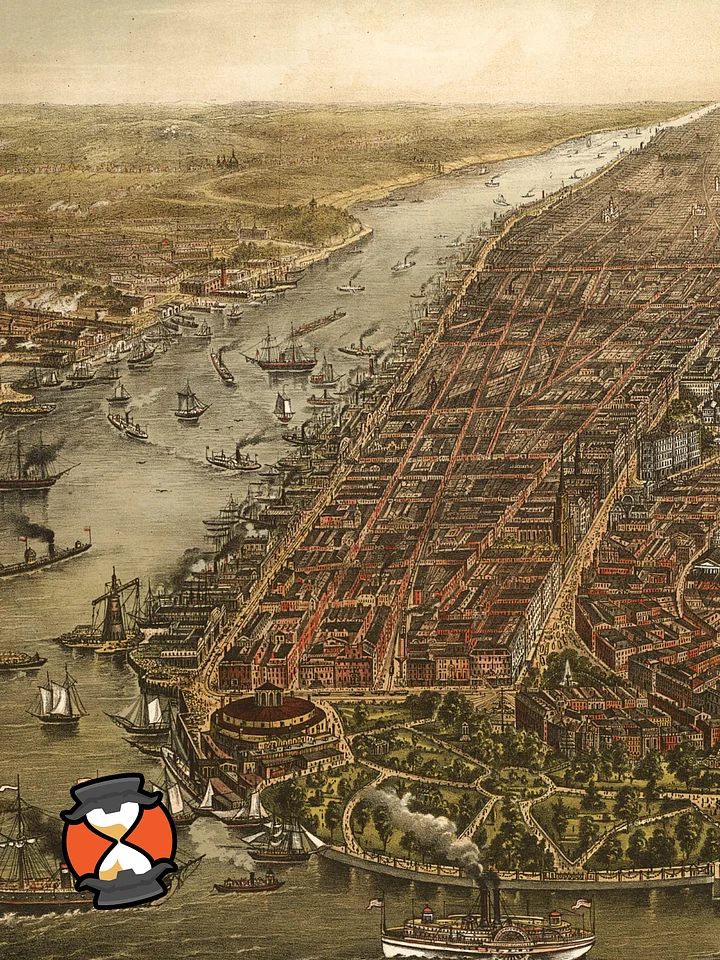 New York City 1873 (Canvas Print) product image (2)