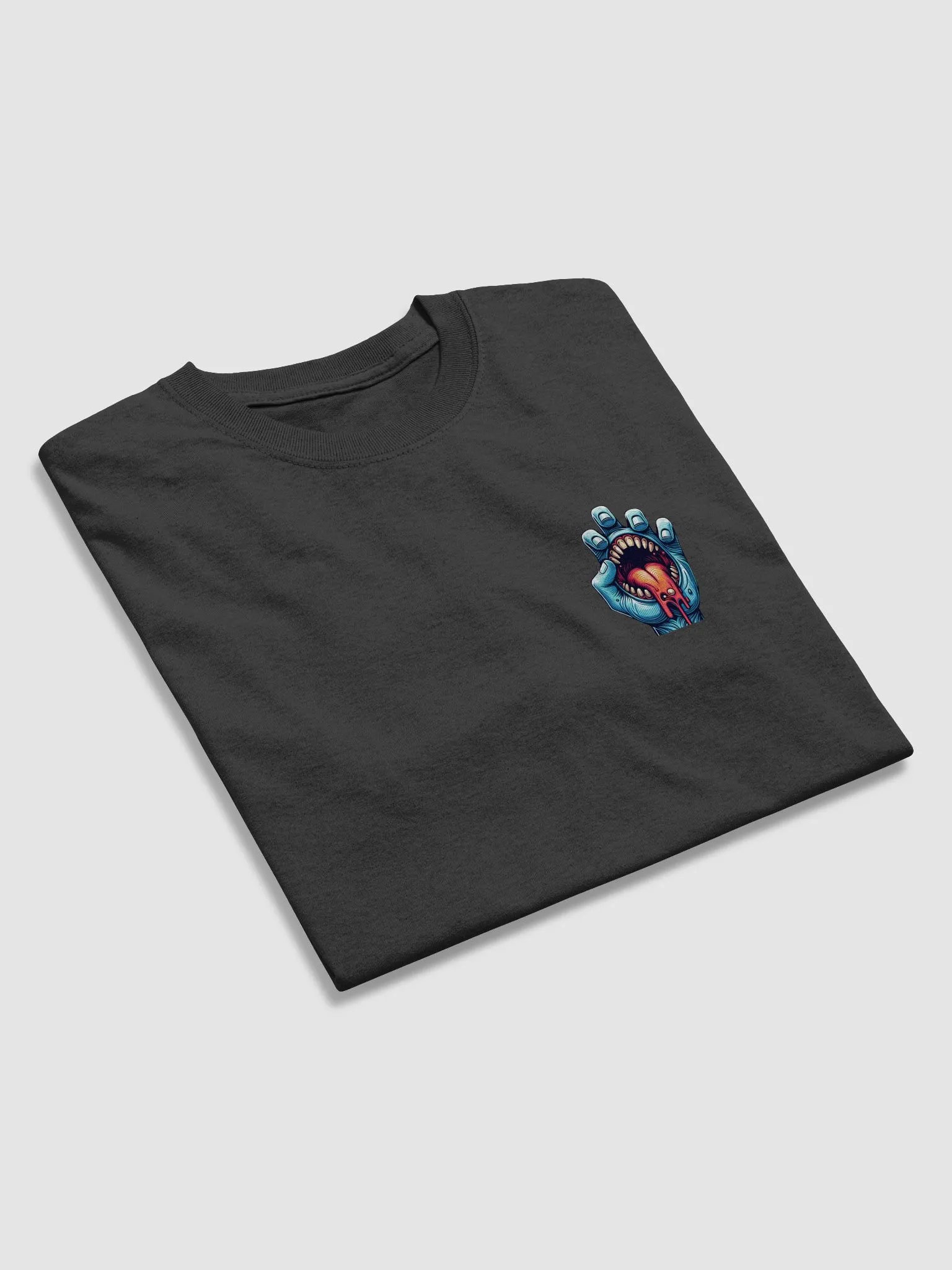 Surreal Blue Hand Graphic Tee product image (4)