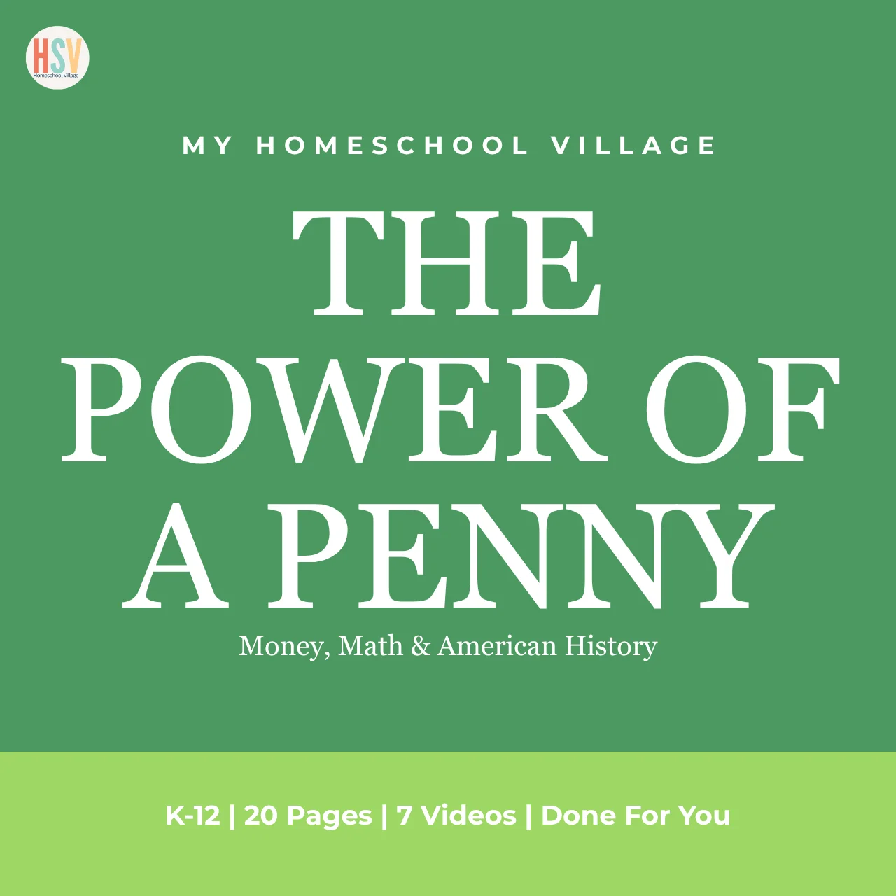 The Power of a Penny: Money, Math & American History product image (1)