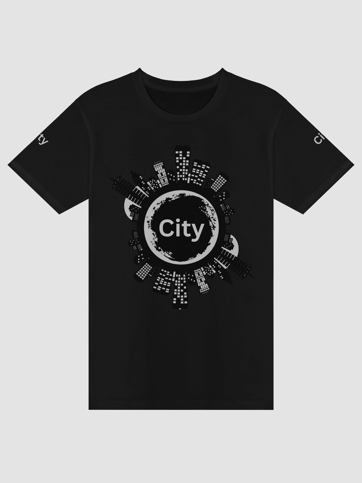 Cityscape Circle Unisex Tee product image (5)