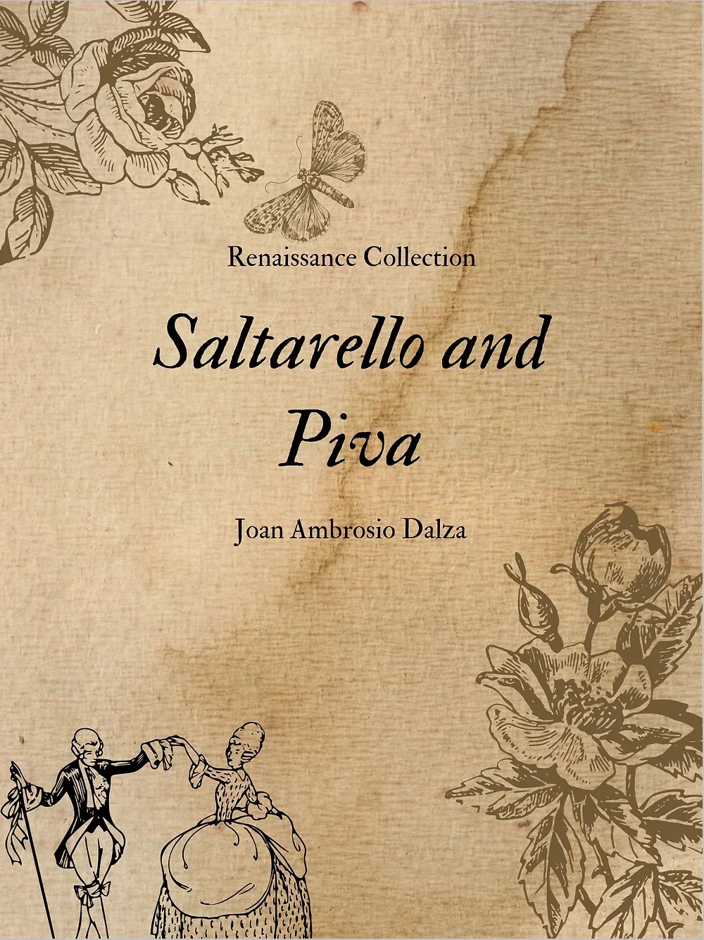 Saltarello and Piva by Joan Ambrosio Dalza - Guitar score product image (1)