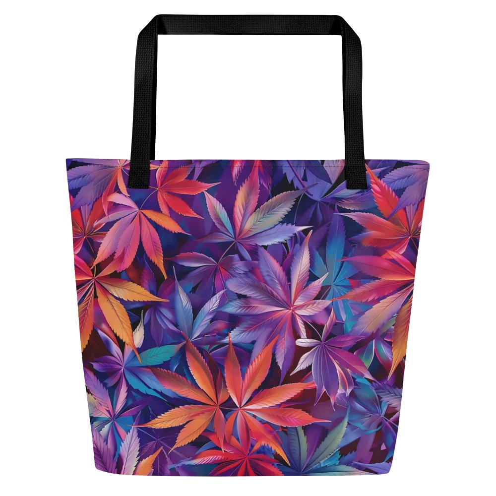 Cannabis - AstroPop - Design | Large All-Over Print Tote Bag product image (1)