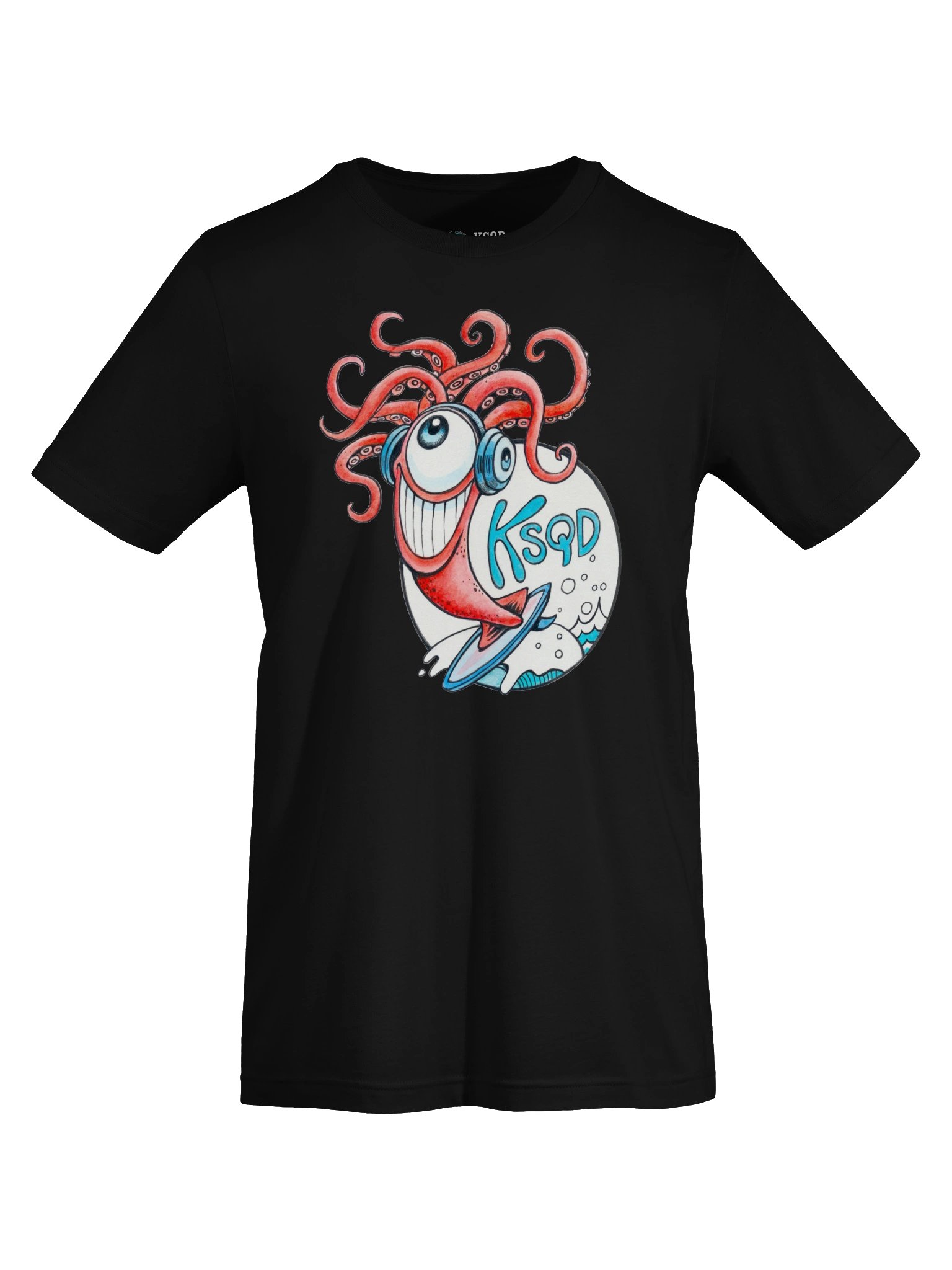 KSQD 2026 Winning Design – Squid & Ocean Dark Edition T-Shirt product image (7)
