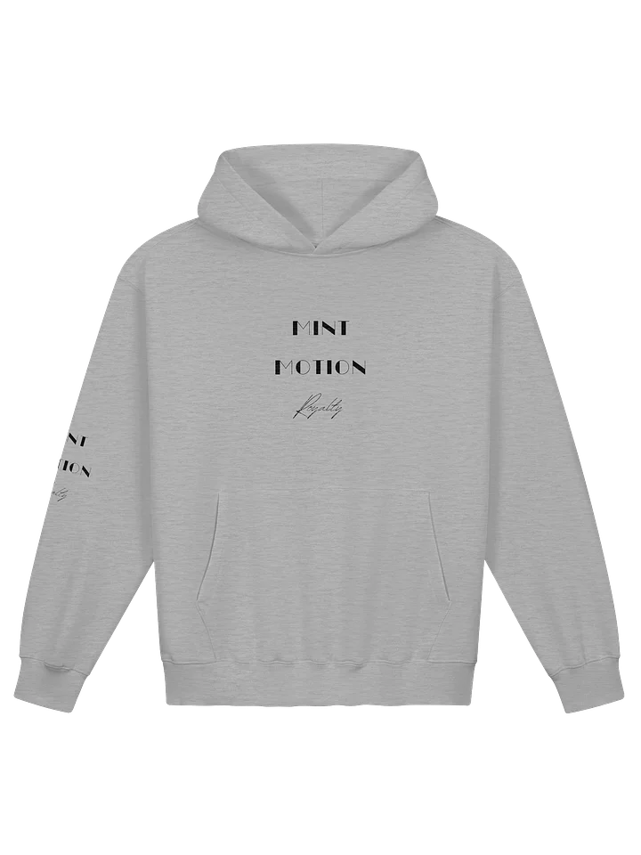 Royalty Series Black Print Premium Hoodie product image (2)