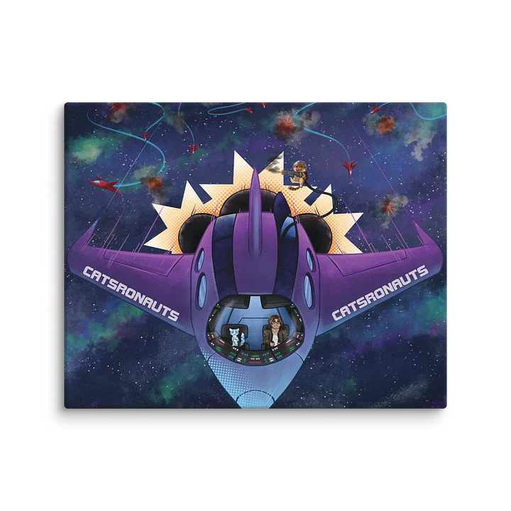 Catsronaut: Galactic Dogfight Collector's Canvas product image (1)