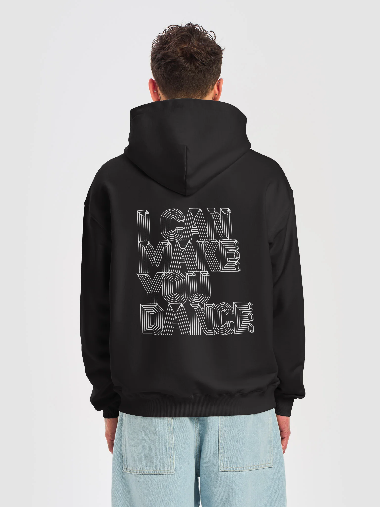 LABEL LOGO W/I CAN MAKE YOU DANCE (AS Colour French Terry Hoodie) product image (2)