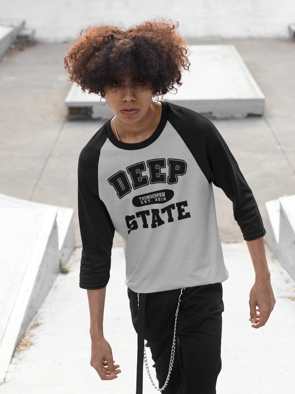 Deep State Varsity Raglan Jersey product image (4)