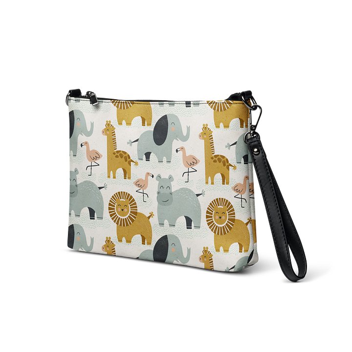 Retro Jungle Animals Convertible Crossbody Bag product image (2)