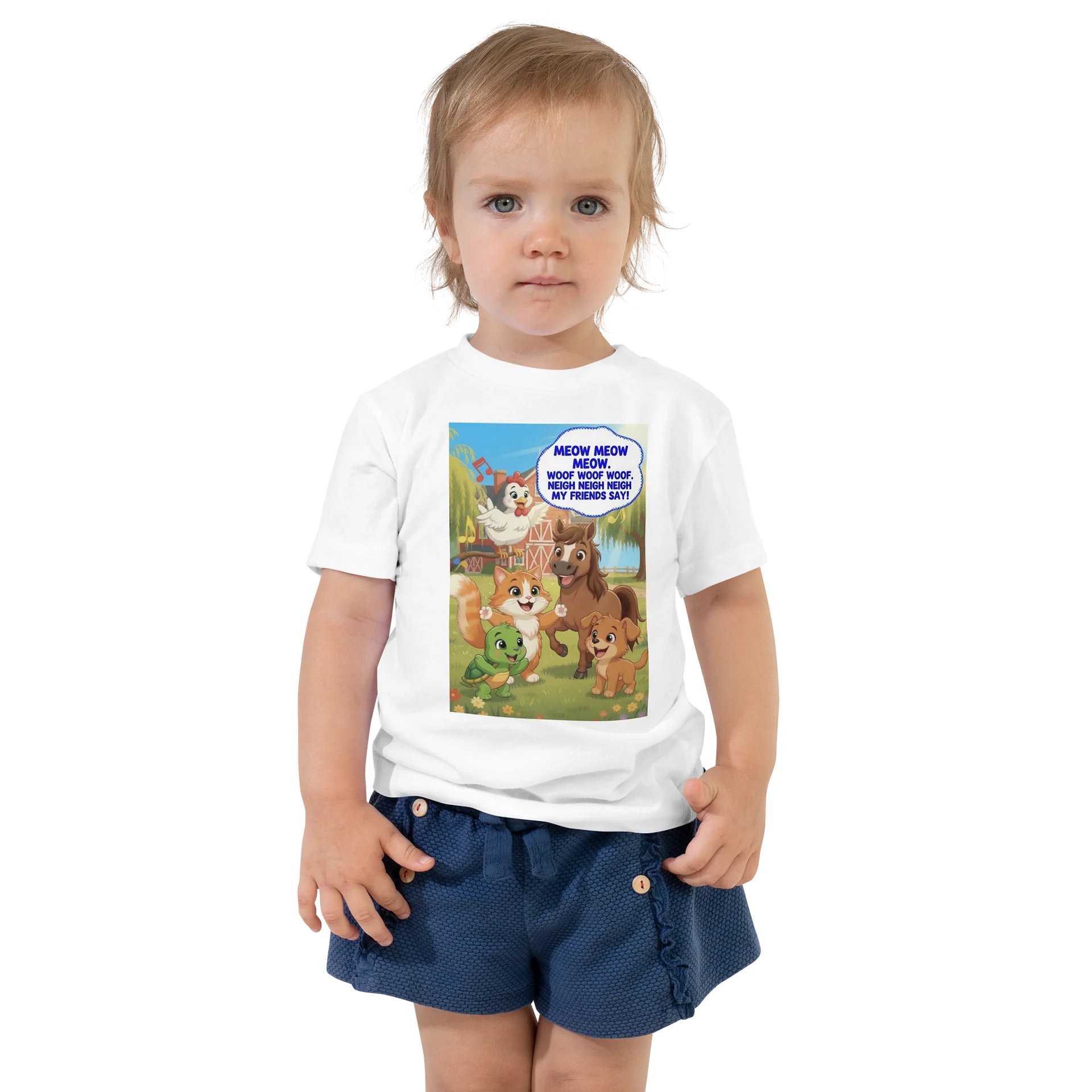 Sing A Rhyme Time Farm Friends Toddler Tee product image (1)