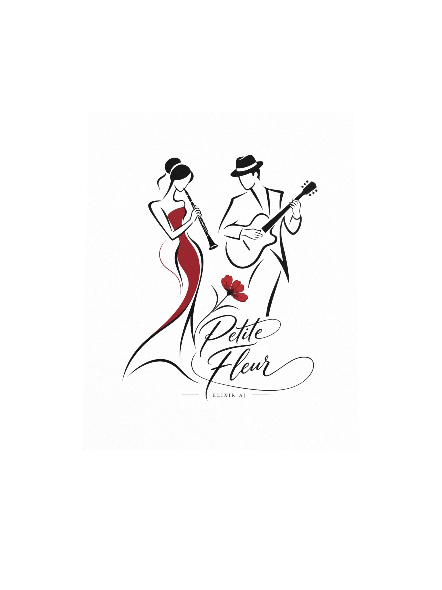 Petite Fleur – Elegant Jazz Art Print | Elixir AJ product image (4)