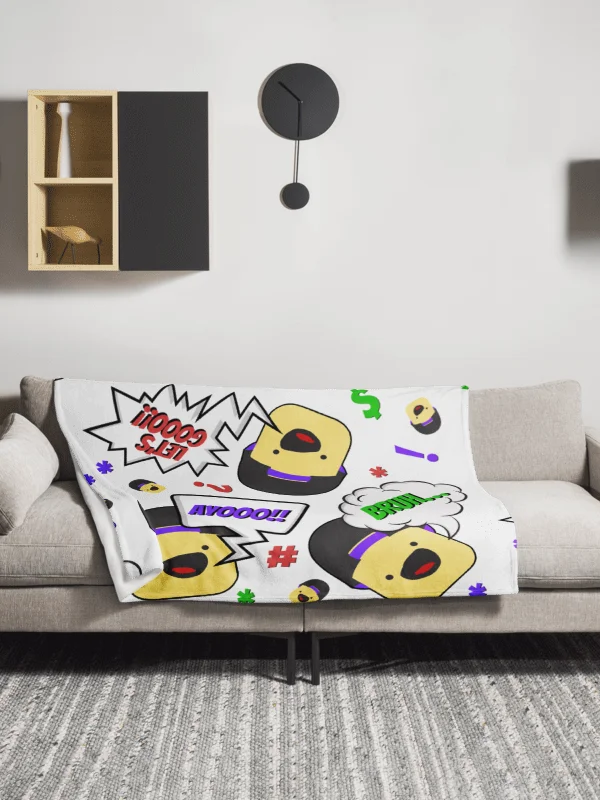KuttyPlayz Throw Blanket product image (4)