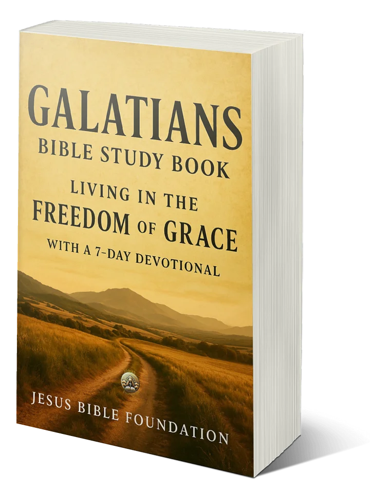Galatians Bible Study Book: Living in the Freedom of Grace with A 7 Days Devotional product image (1)