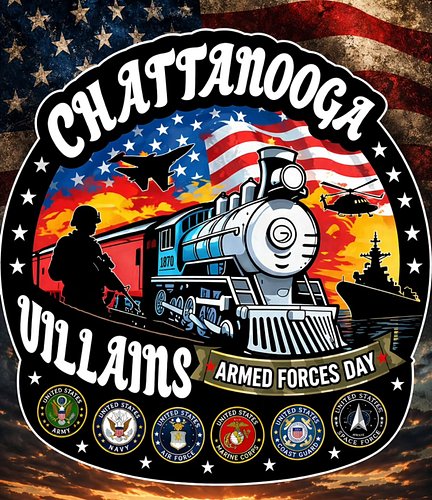 🪖Armed Forces Day🪖

Today, the Chattanooga Villains proudly honor the brave men and women who have served and continue to ser...