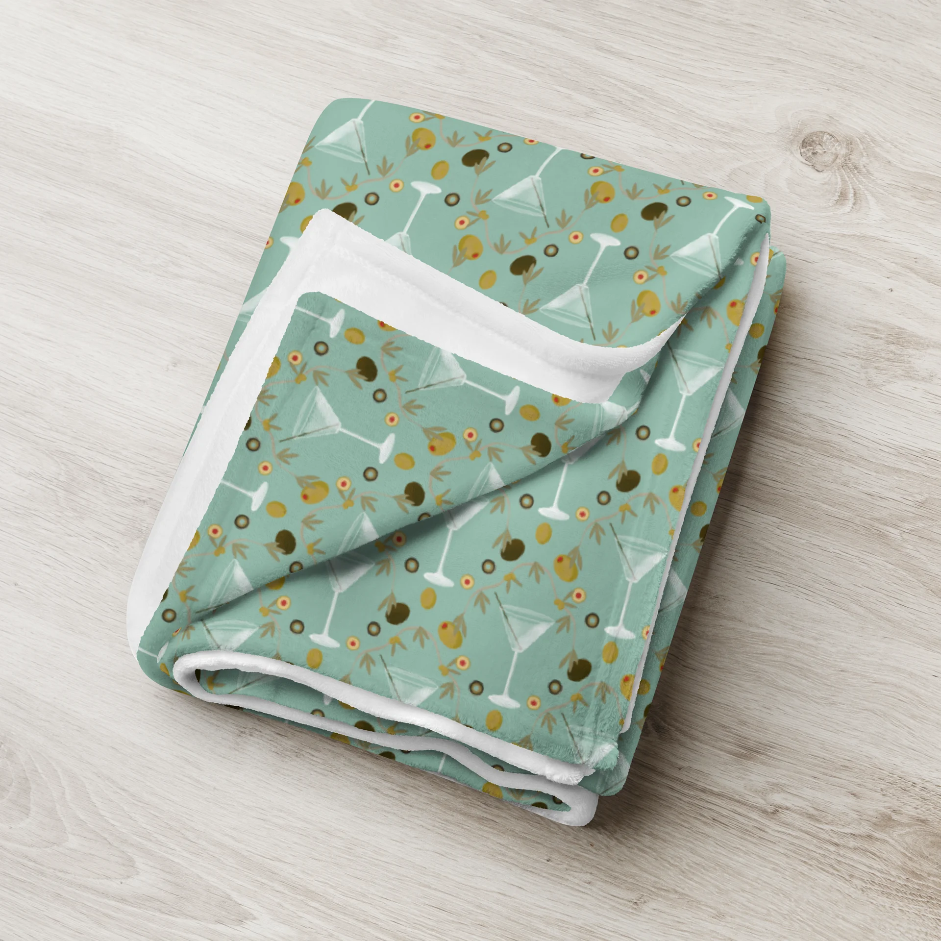 Diamond Martini Twist Throw Blanket product image (4)