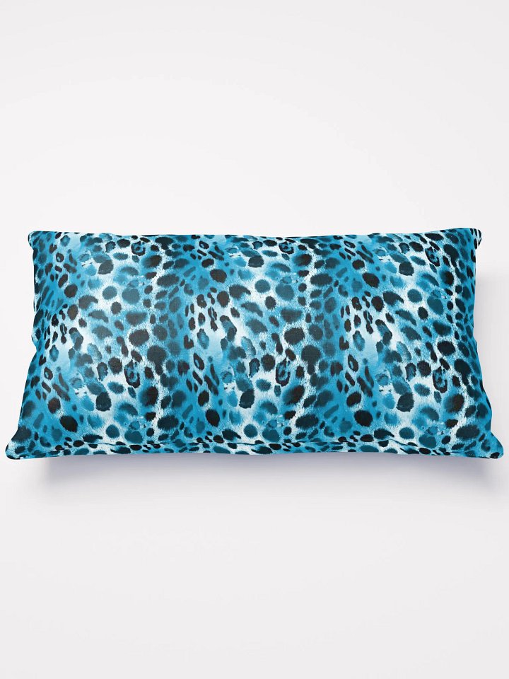 Blue Leopard Pillow product image (1)