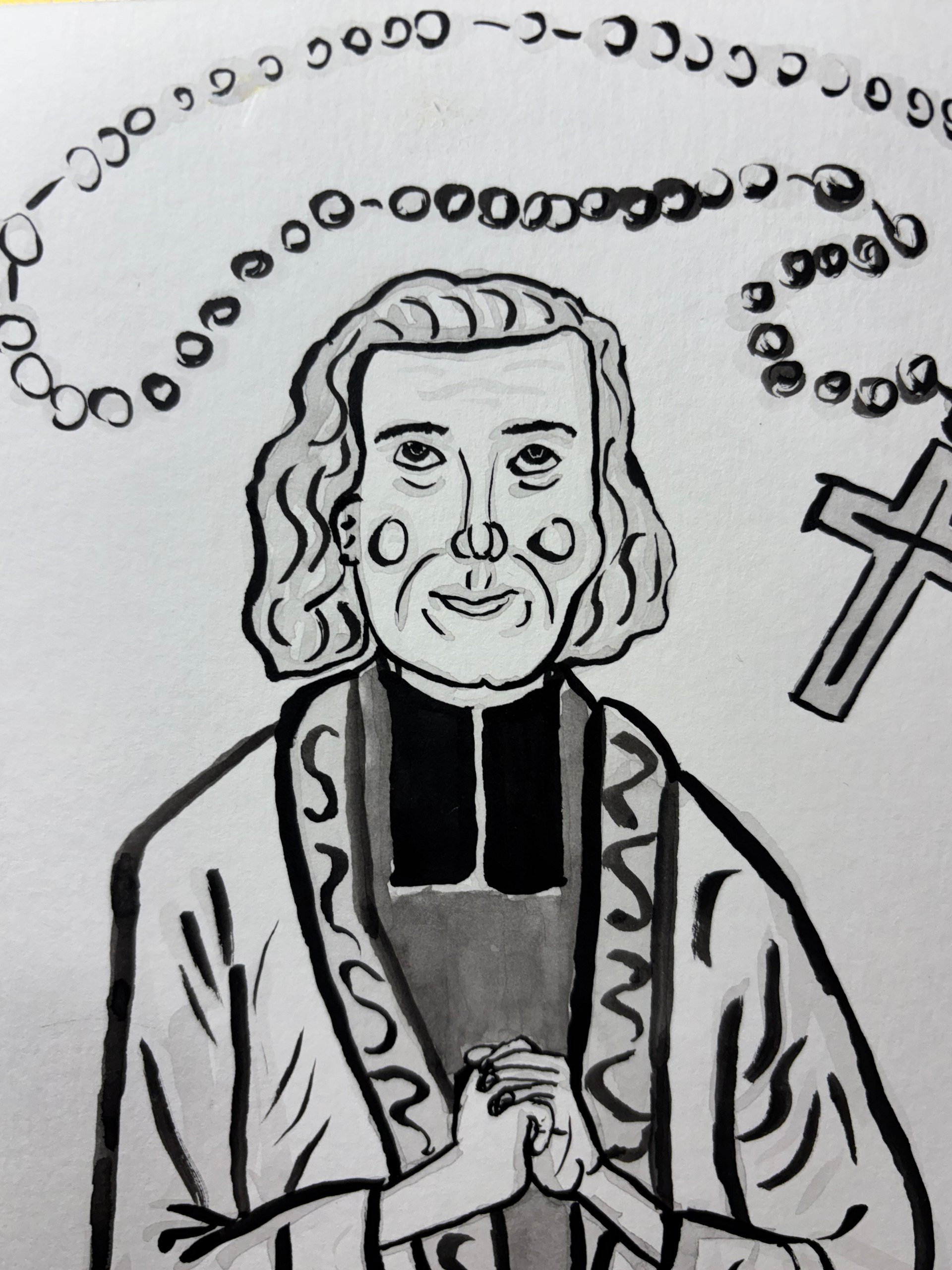 St. John Vianney PAINTING product image (2)