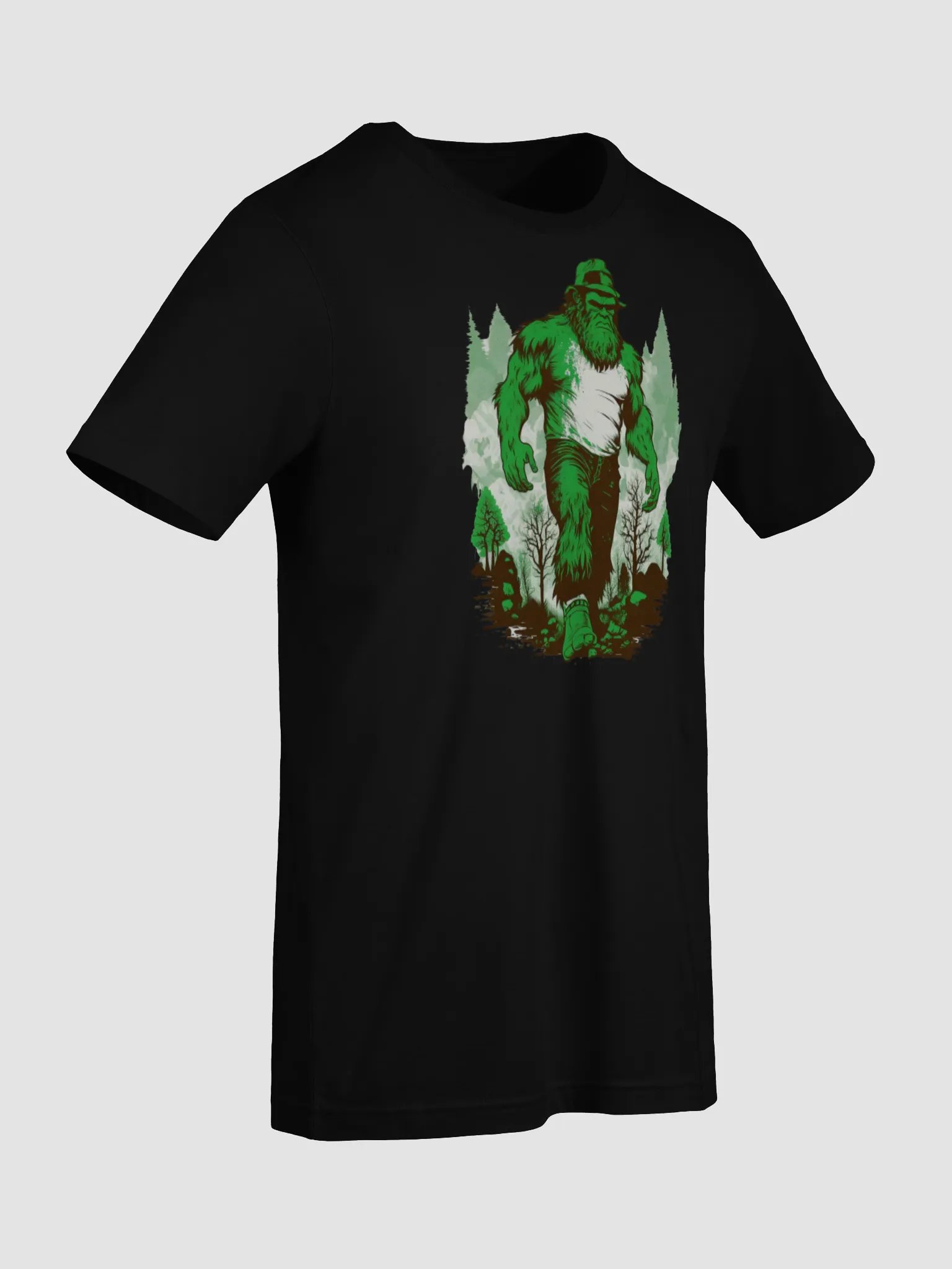 Bigfoot Hiking Adventure Retro Forest product image (10)