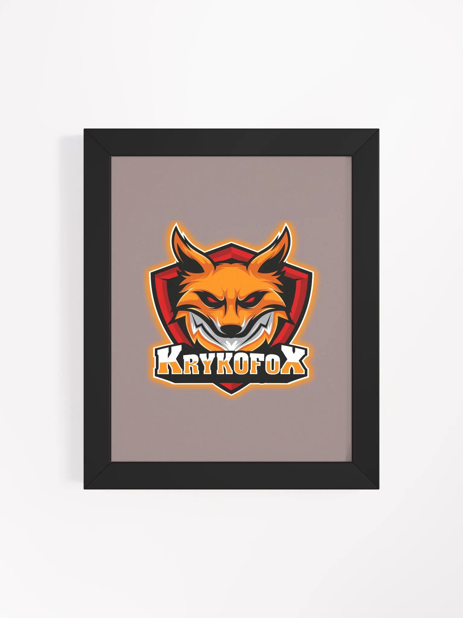 Fox poster met lijst - wanddecoratie product image (4)