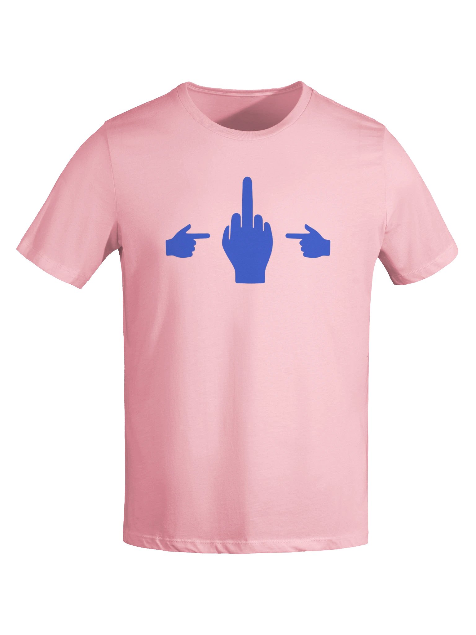 No Middle Finger Point ShopCo Royal Women’s Pink Tee product image (7)