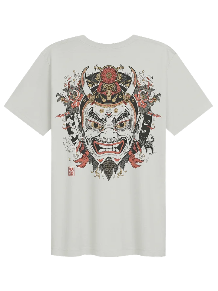 The Bold Oni Mask Streetwear T-Shirt product image (1)