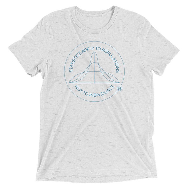 Statistics Bell Curve T-Shirt (Unisex) product image (1)