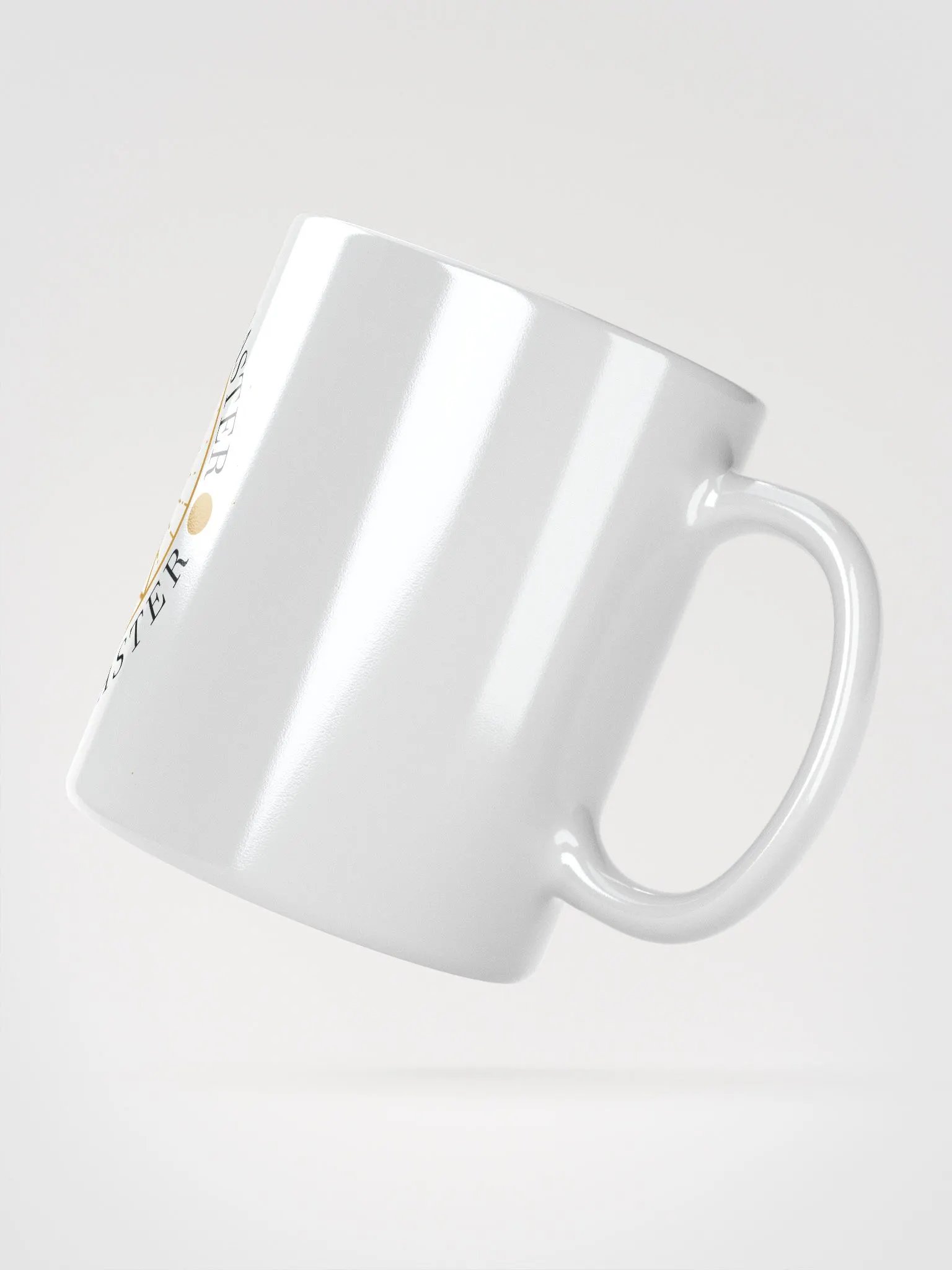 Mess With The Master - White Glossy Mug product image (3)