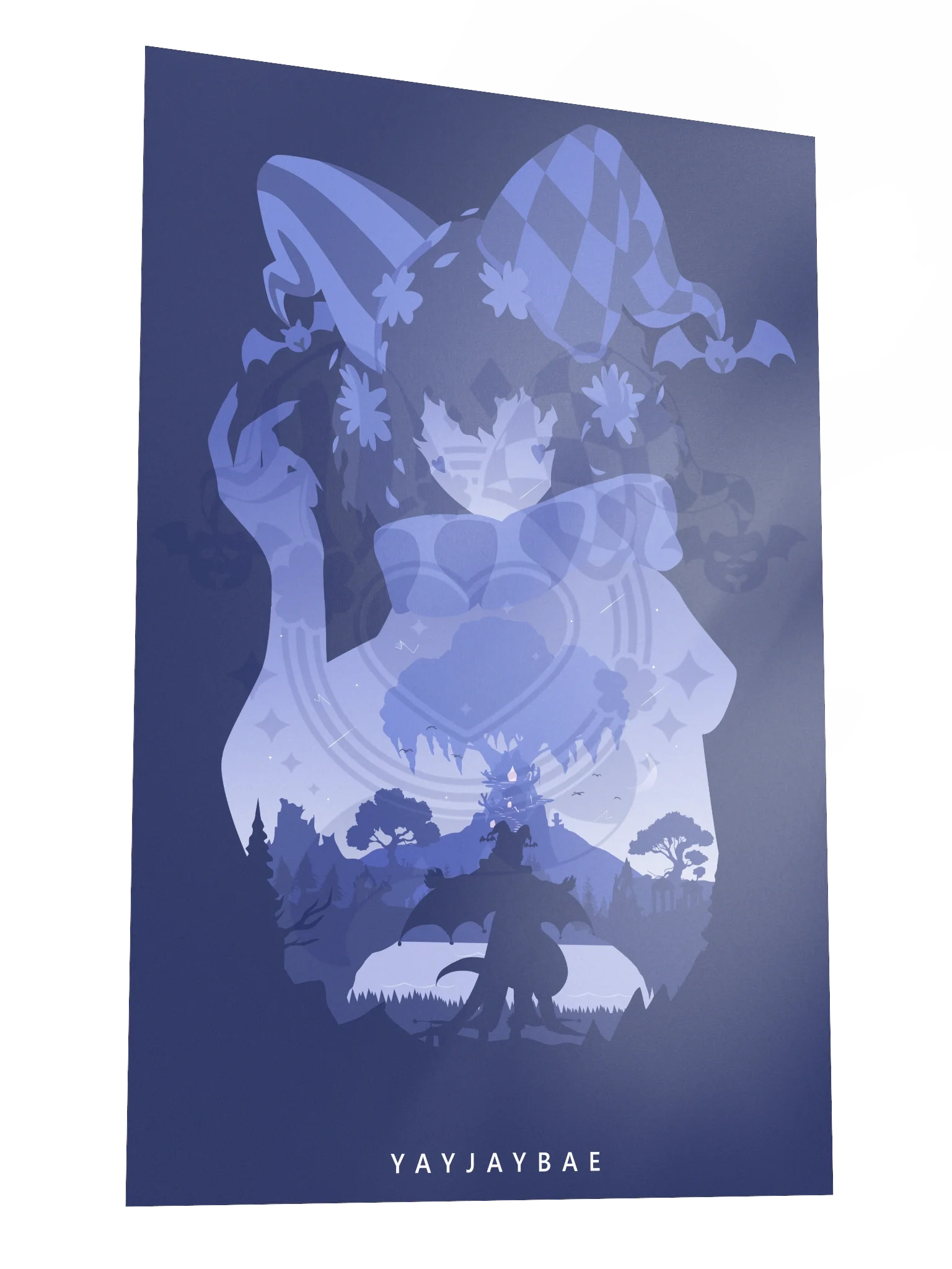 Jester Poster - Blue product image (2)