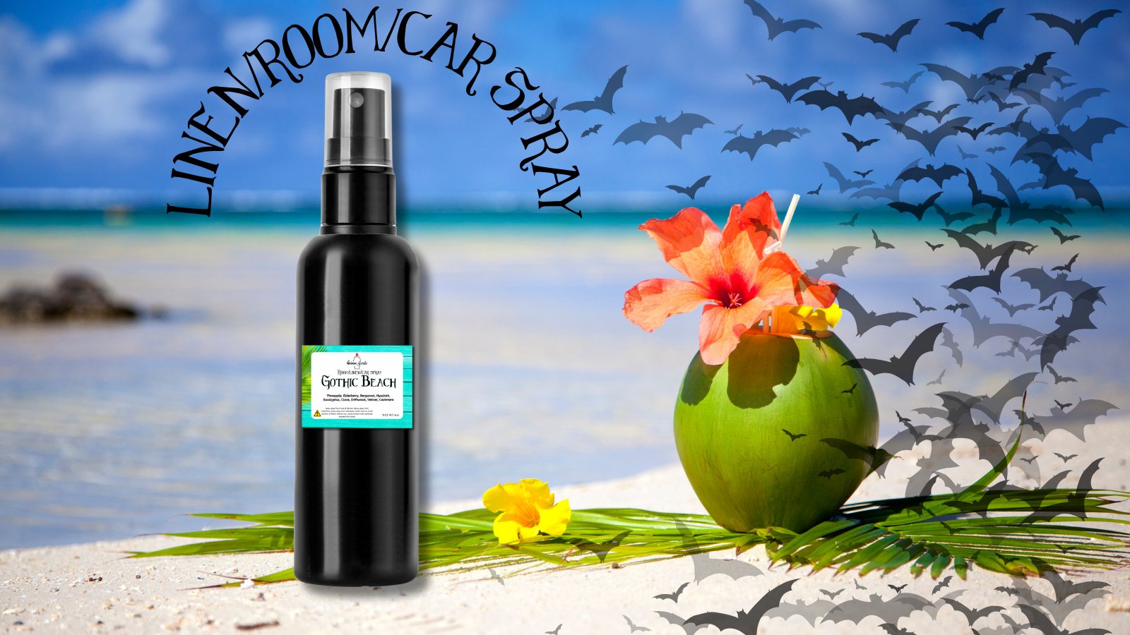 Gothic Beach Linen & Room Spray product image (1)