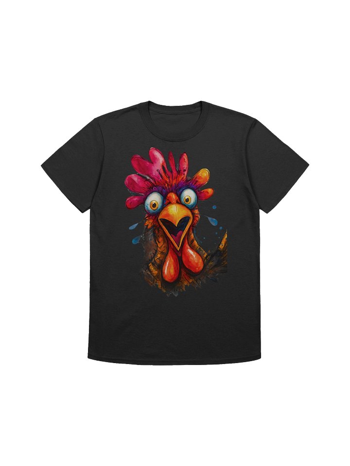 Surprised Rooster Unisex T-Shirt product image (5)