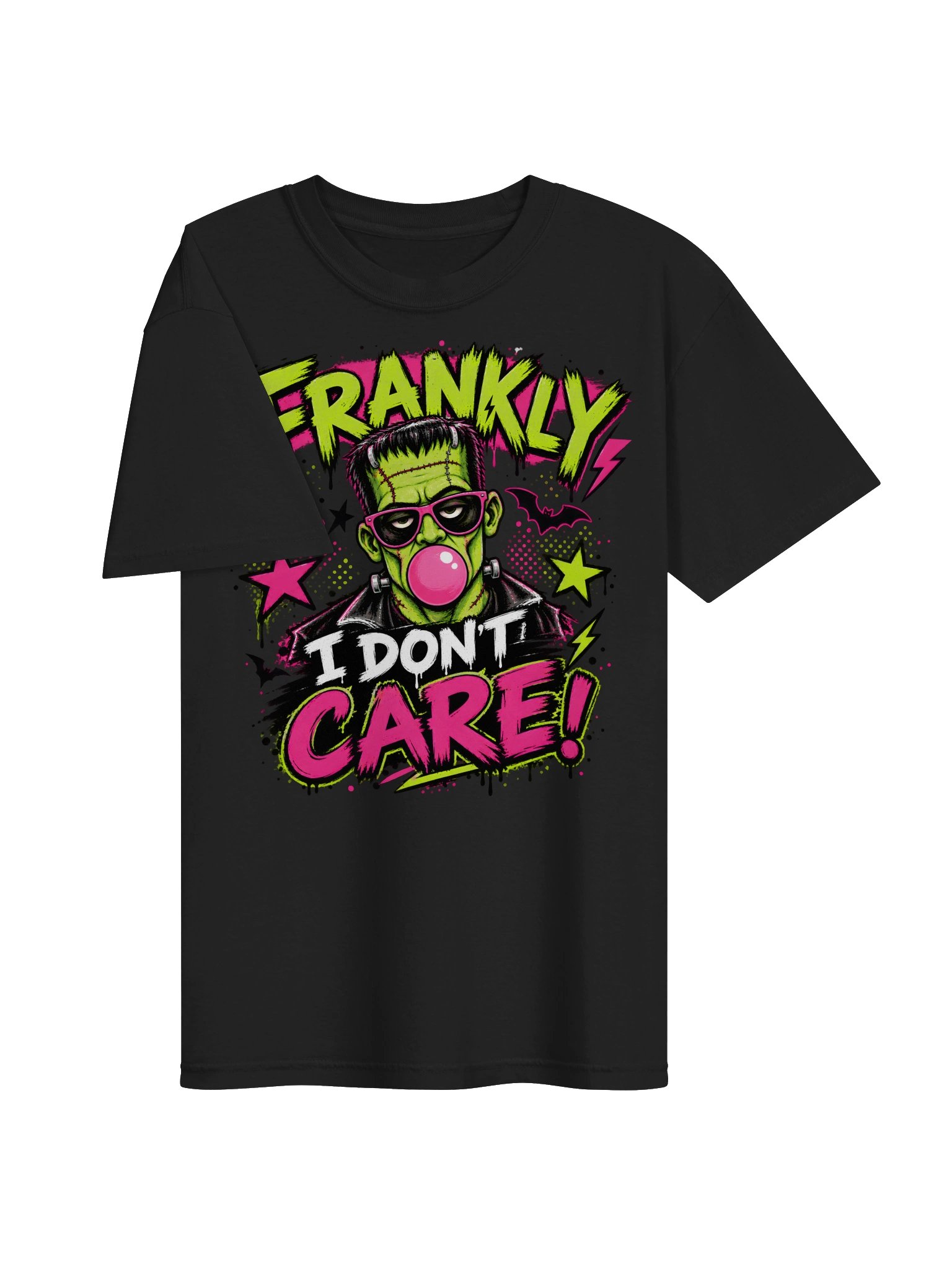 Frankly I Don't Care Frankenstein Tee product image (17)