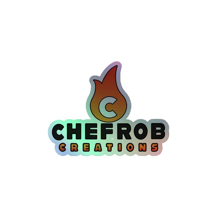 Logo V2 Holographic Sticker product image (2)