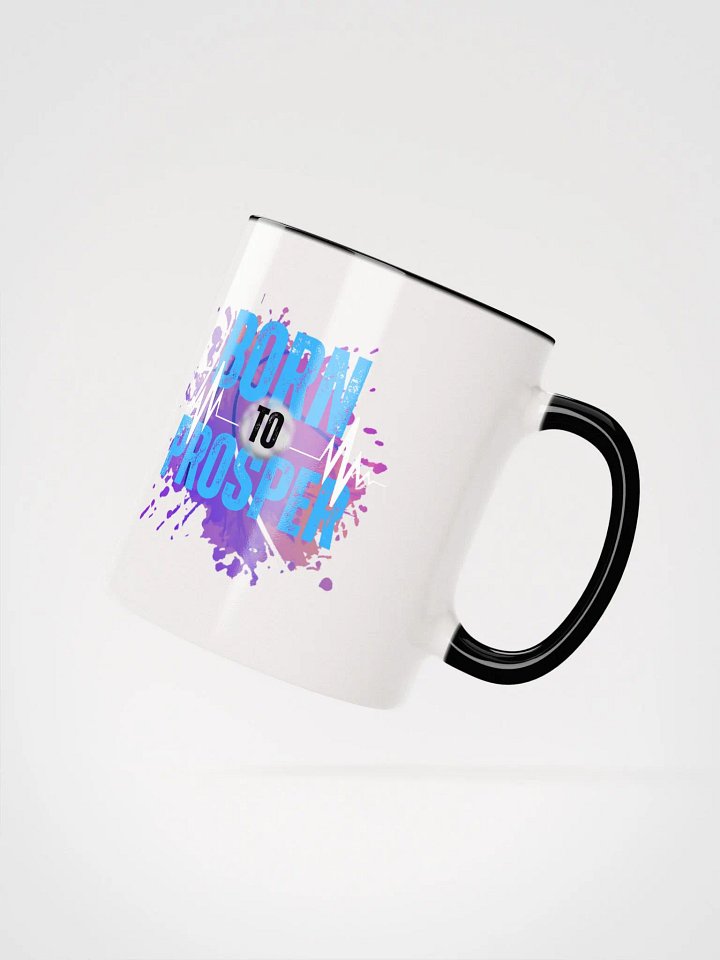 CREATE Greatness + Born to Prosper Ceramic Color Handle Mug product image (2)