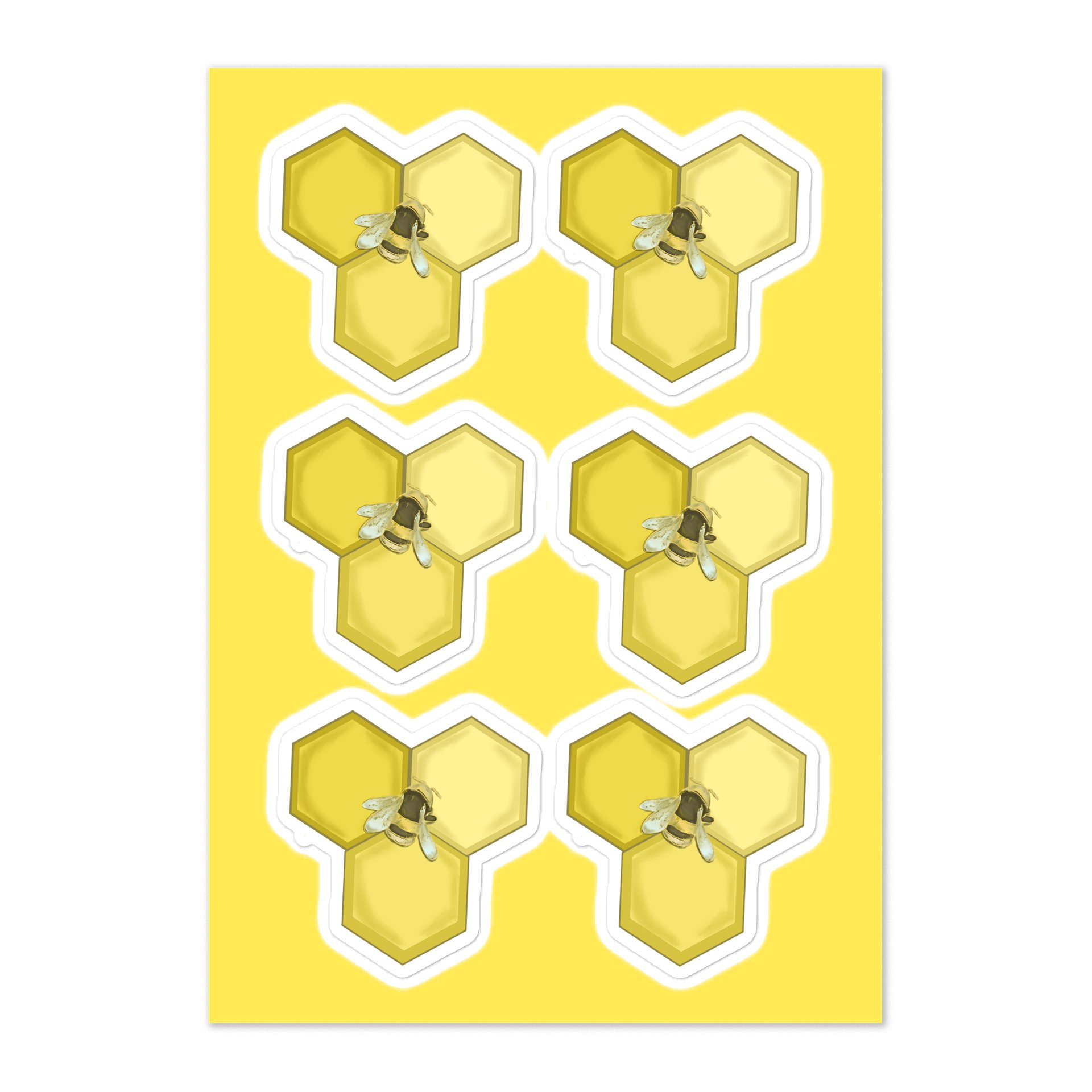 Busy Bees Kiss Cut Sticker Sheet product image (1)