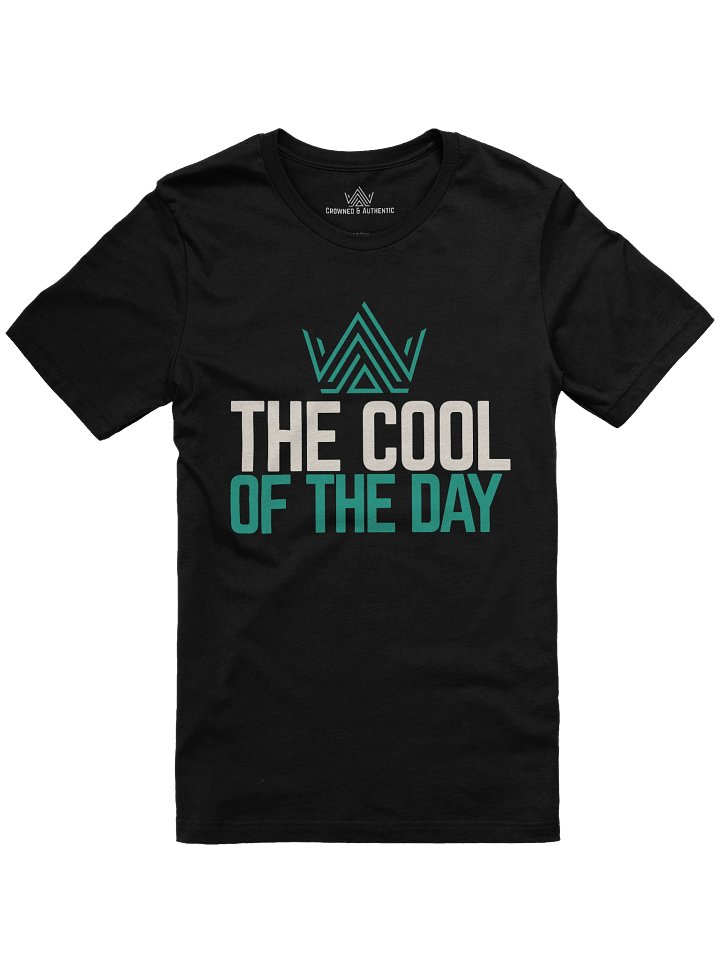 #TCOTD The Cool of the Day T-Shirt (Teal & White Design) product image (1)