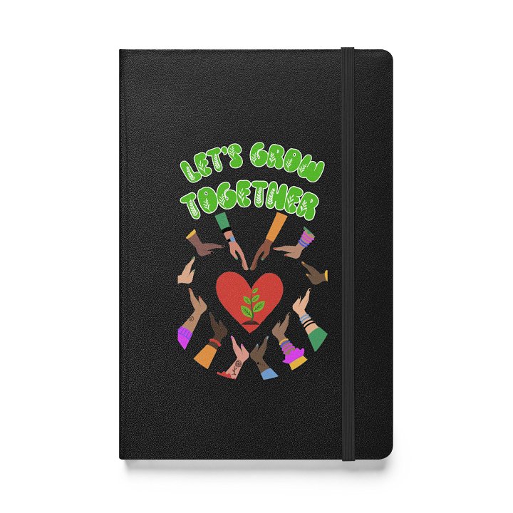 Let's Grow Together Hardcover Bound Notebook product image (1)