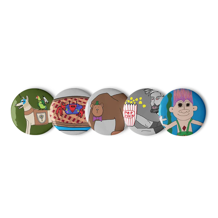 Mozz Ross Assorted Pins 2 product image (1)