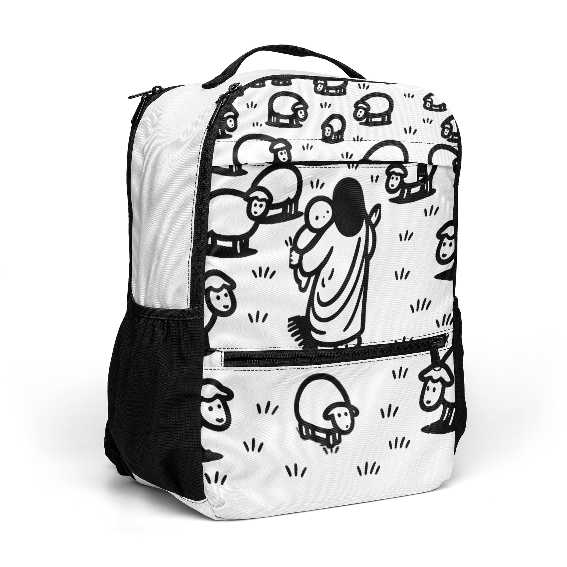The Good Shepherd Doodle Utility Backpack product image (7)