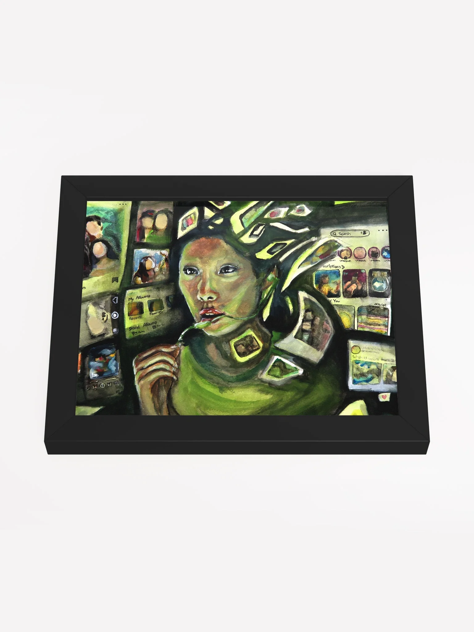 IS ANYONE THERE? - Framed Print product image (9)