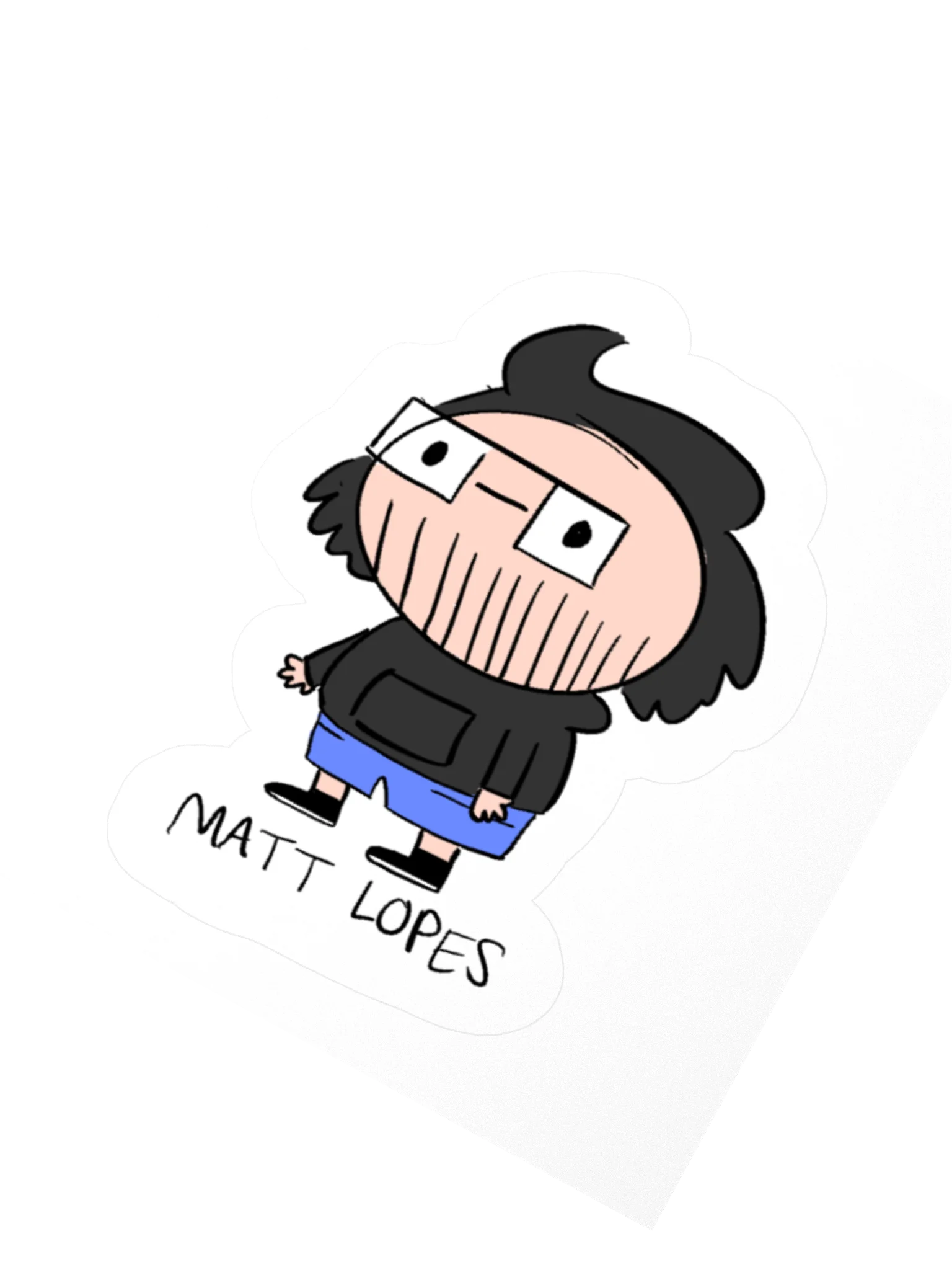 Matt Lopes Full Body Sticker product image (4)