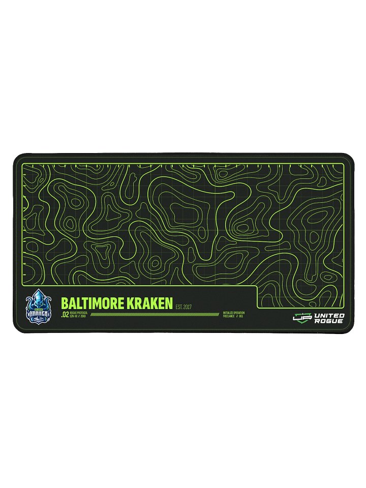 Baltimore Kraken Map Desk Mat product image (1)