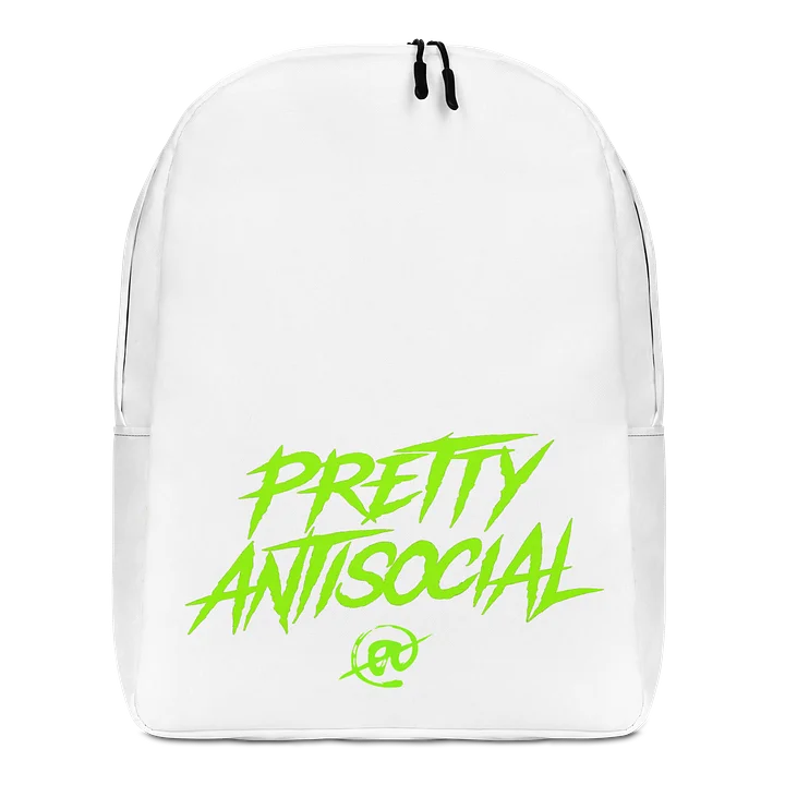 Pretty AntiSocial Minimalist Backpack product image (1)