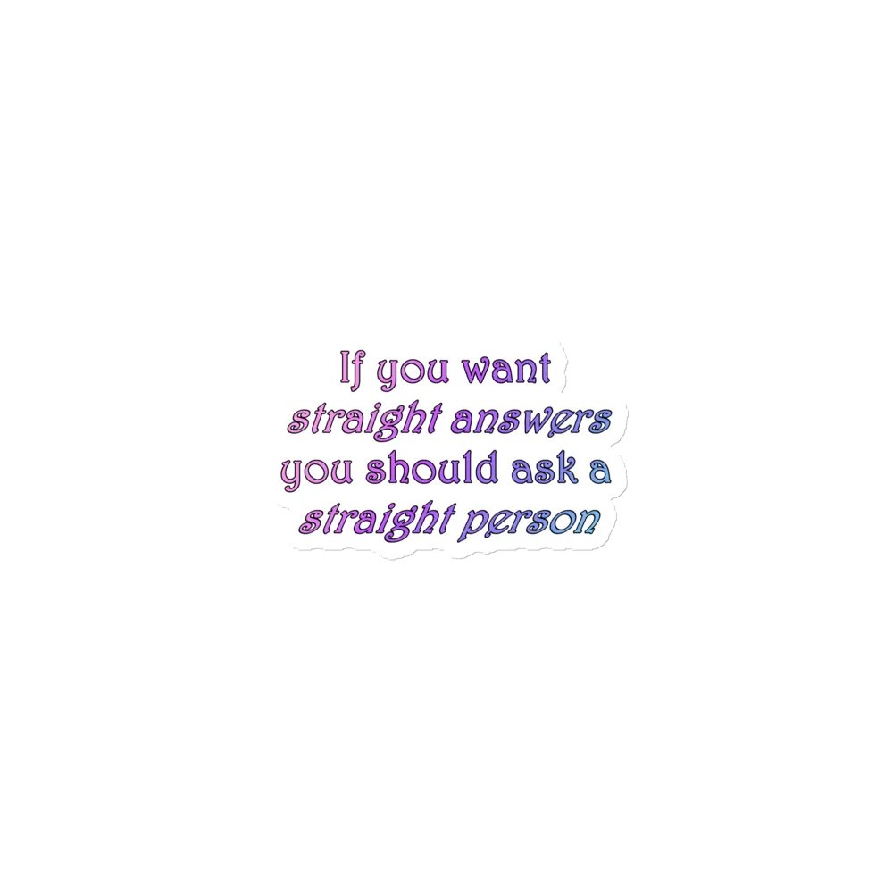 Straight Answers Magnet product image (1)